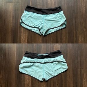 Lululemon speed shorts size 8